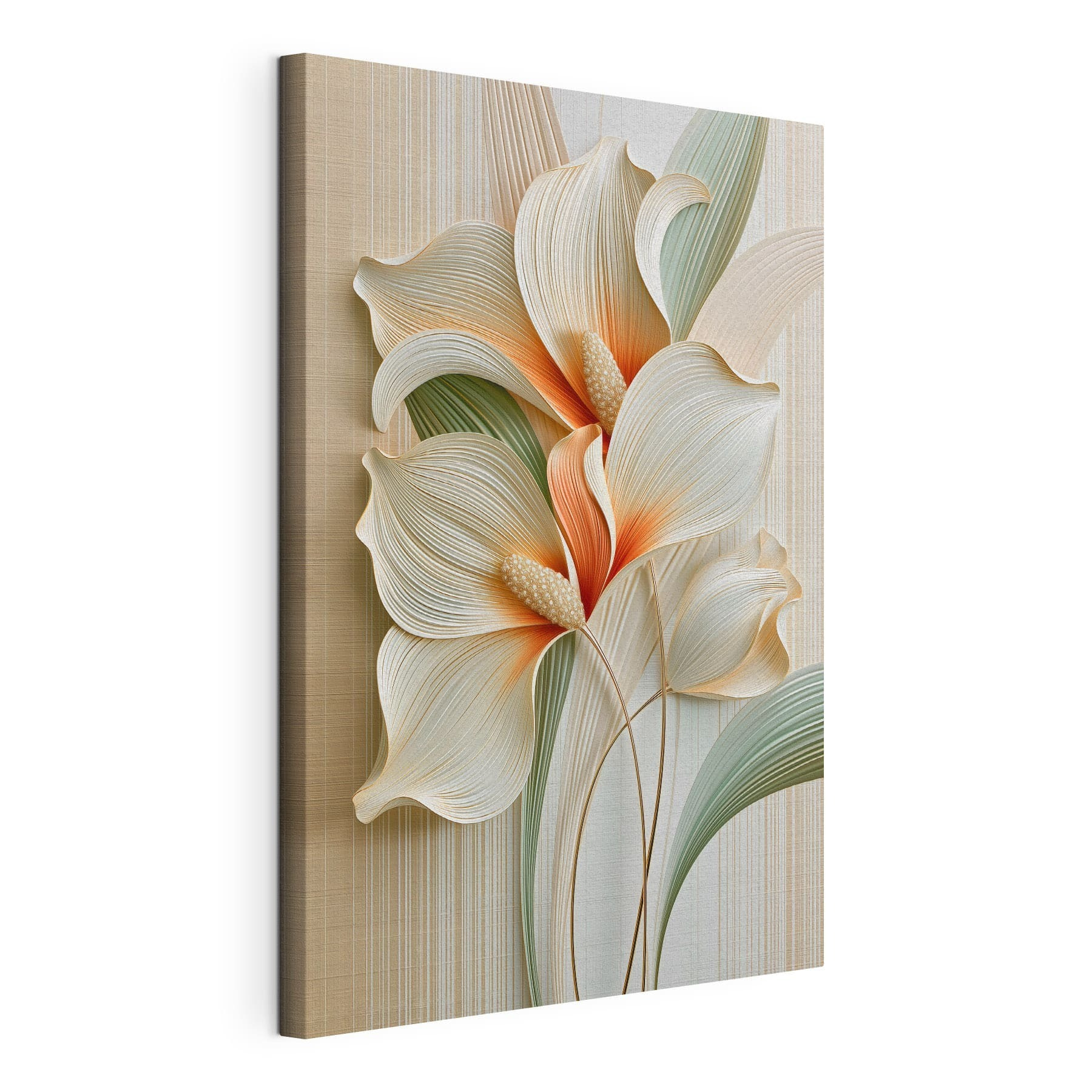 Delicate petals in soft colors