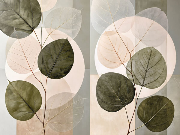 Gentle tones of natural greenery Gentle tones of natural greenery