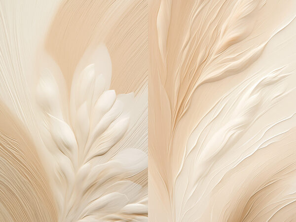 Soft curves in muted tones Soft curves in muted tones