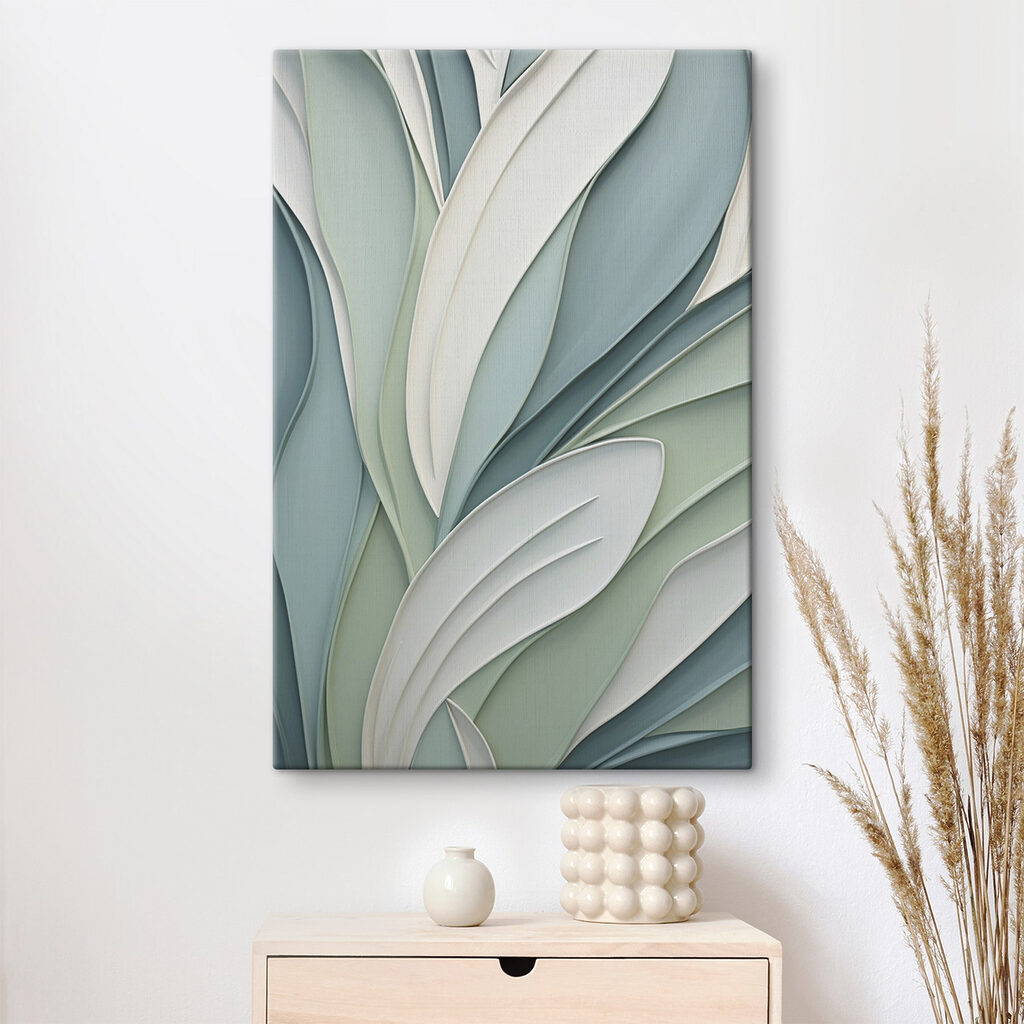 Serene waves of subtle color Serene waves of subtle color