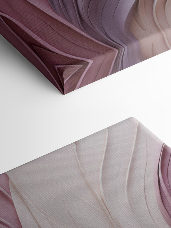 Flowing curves in soft colors Flowing curves in soft colors