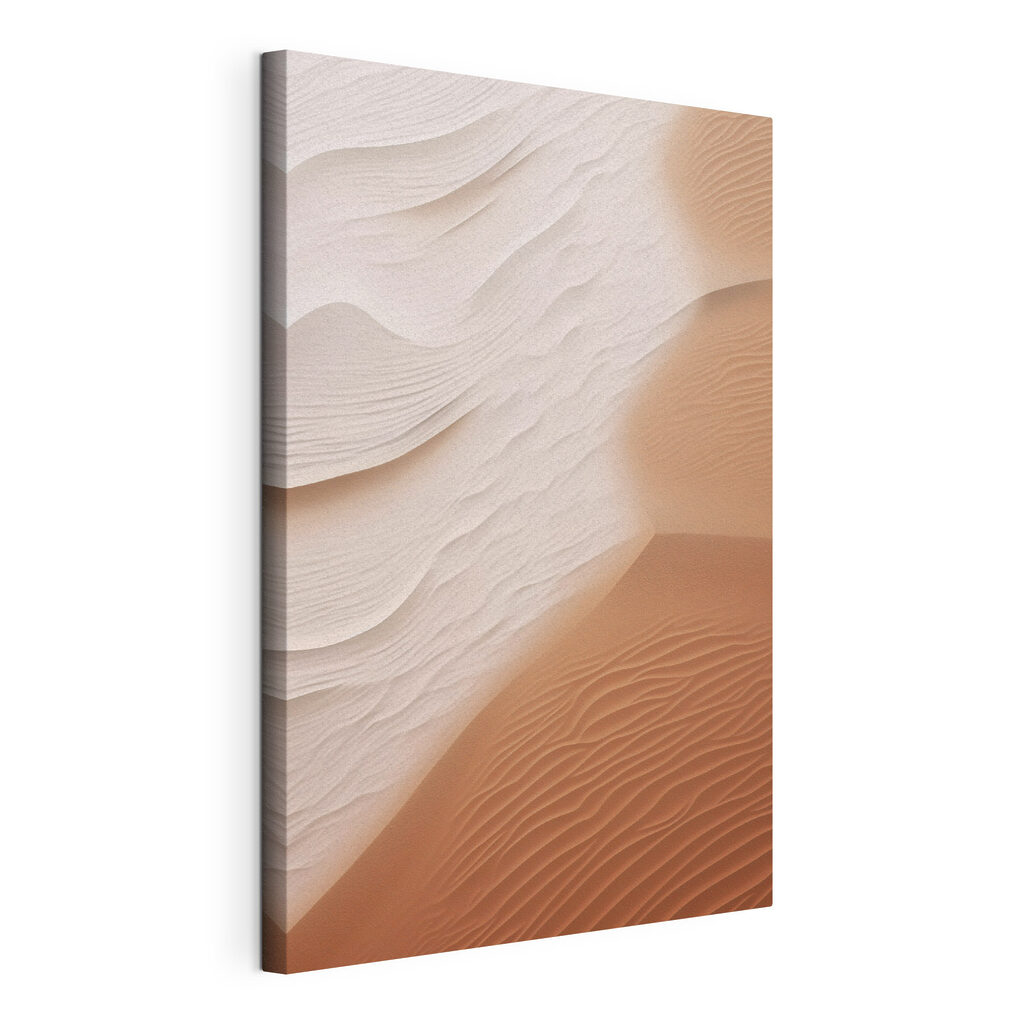 Sand dunes with waves Sand dunes with waves