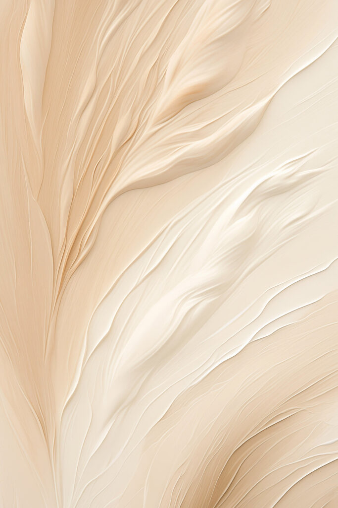 Soft waves in gentle hues
