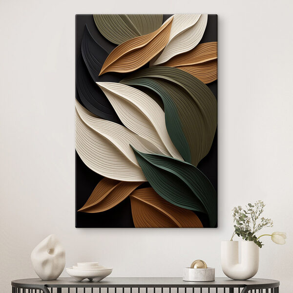 Elegant layers of flowing design Elegant layers of flowing design