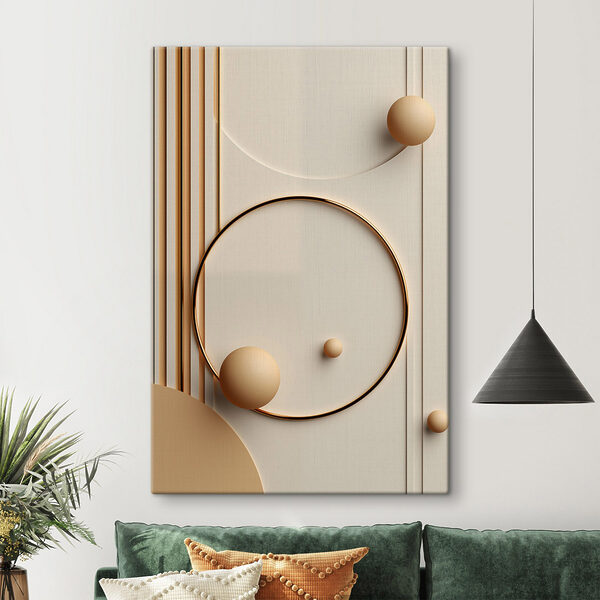 Soft shapes create a harmonious design Soft shapes create a harmonious design
