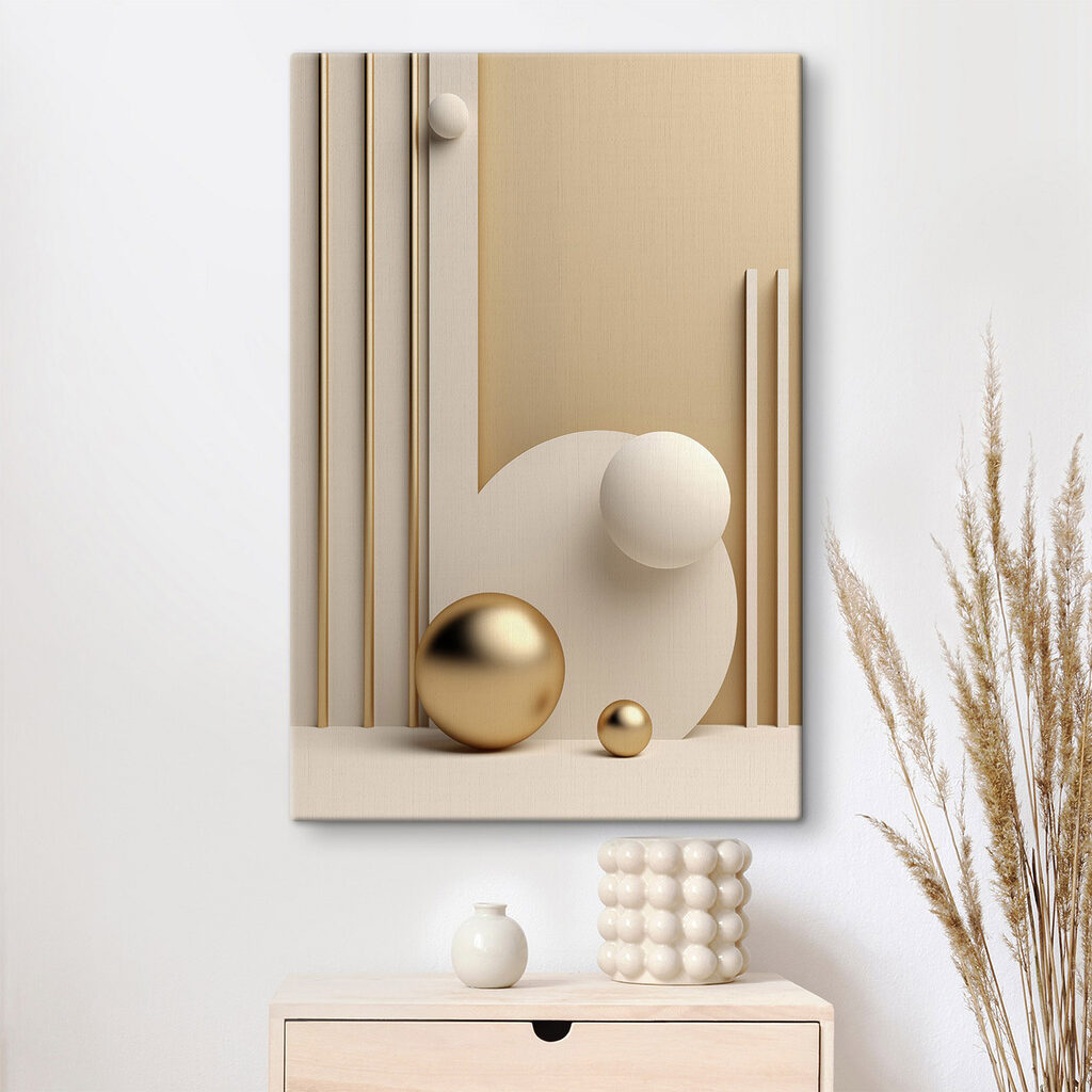 Soft shapes in warm tones Soft shapes in warm tones