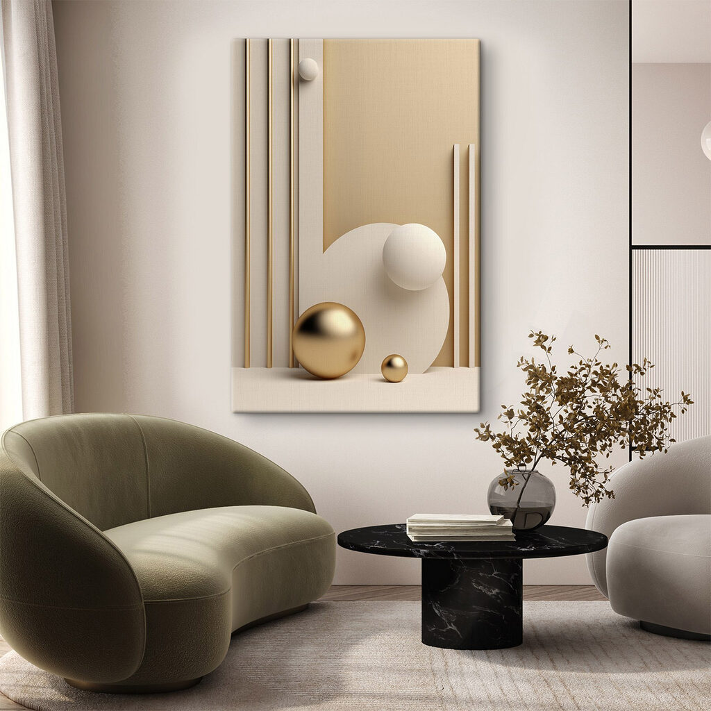 Soft shapes in warm tones Soft shapes in warm tones