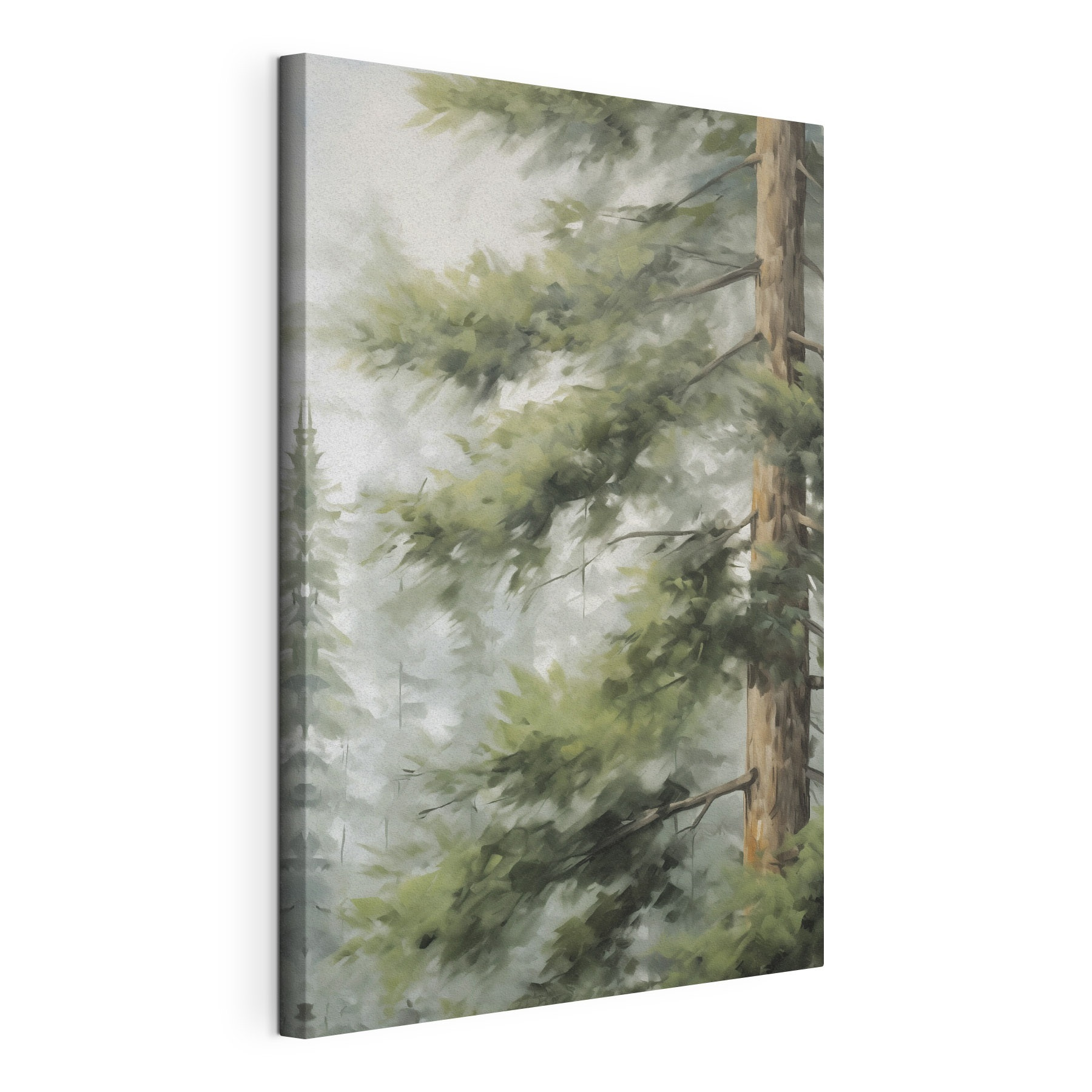 Tree with green leaves