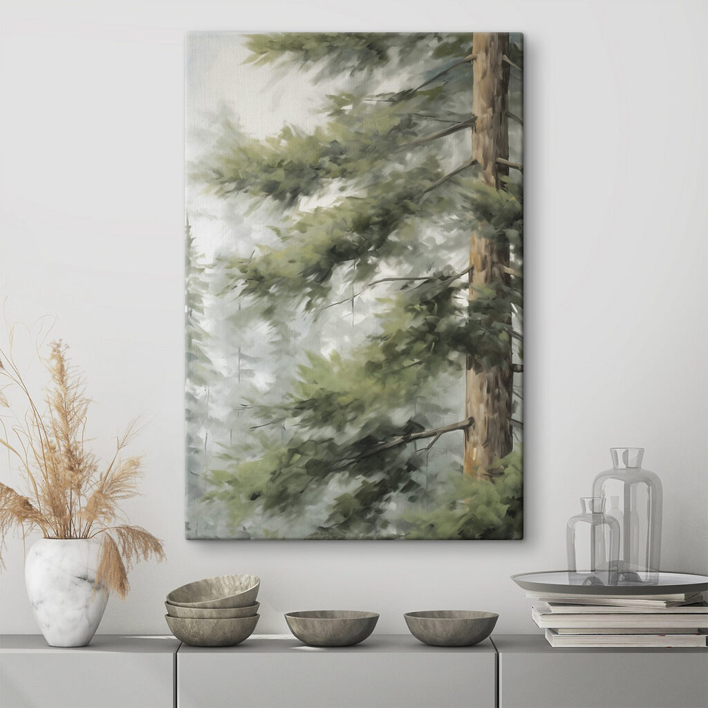 Tree with green leaves