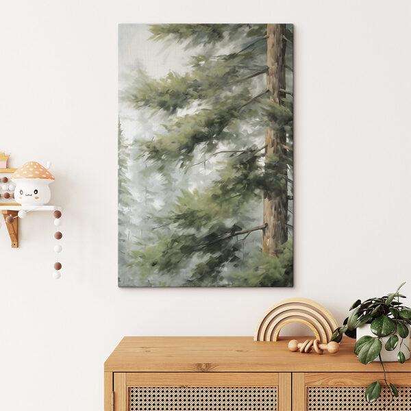 Tree with green leaves