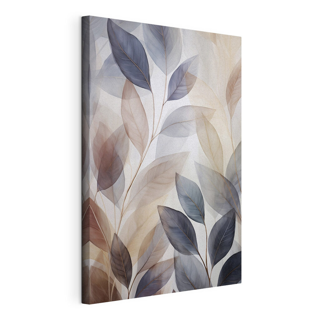 Elegant leaves in soft tones Elegant leaves in soft tones
