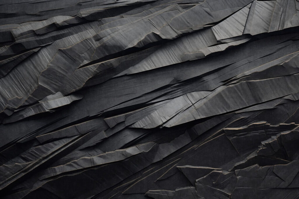 Black surface with cracks Black surface with cracks