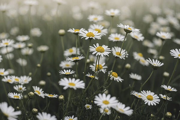 Group of white and yellow flowers Group of white and yellow flowers
