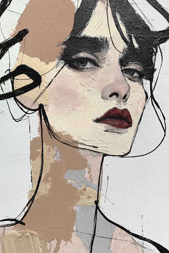 Painting of a woman
