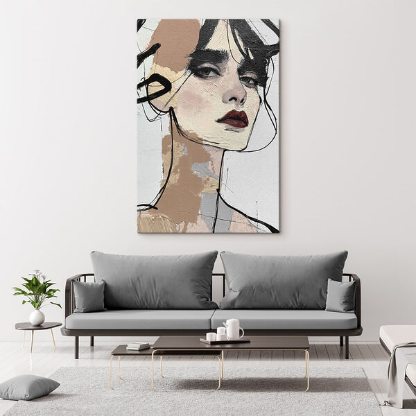 Painting of a woman