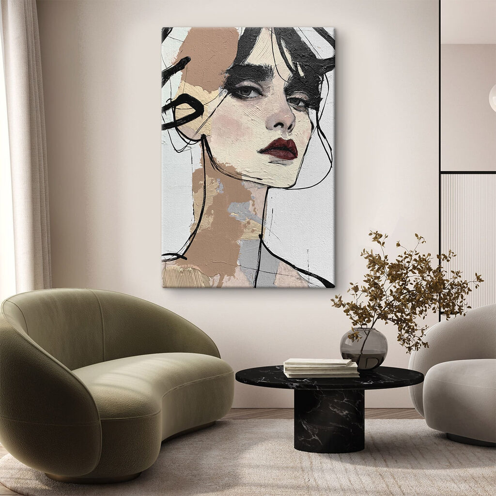 Painting of a woman