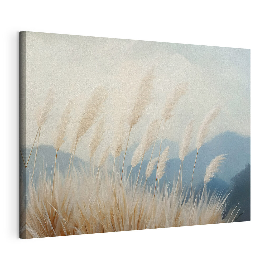 Soft grasses dance in the breeze