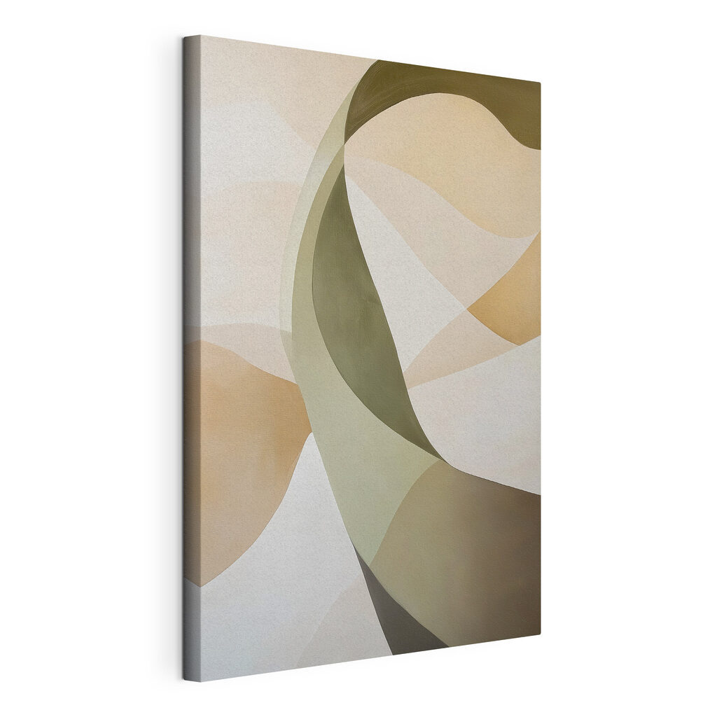 Soft curves in gentle colors Soft curves in gentle colors
