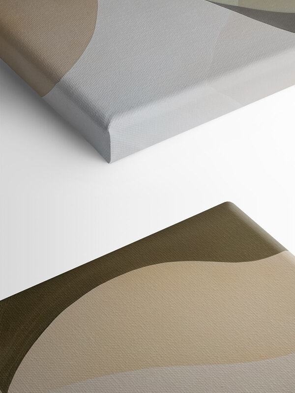 Soft curves in gentle colors Soft curves in gentle colors