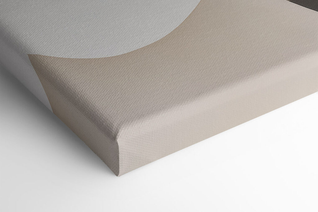 - Soft curves in earthy tones - Soft curves in earthy tones