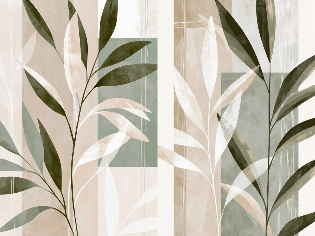 Calming botanical design for any space