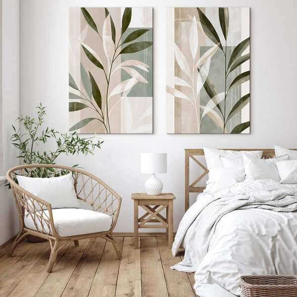 Calming botanical design for any space