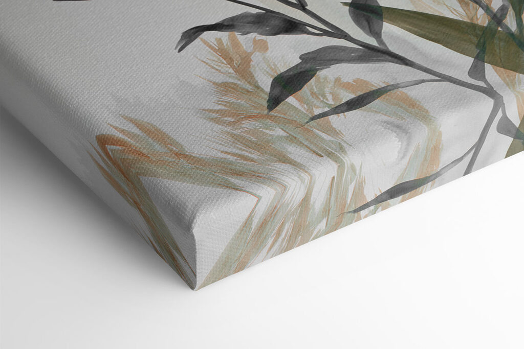 Painting of plants with leaves Painting of plants with leaves