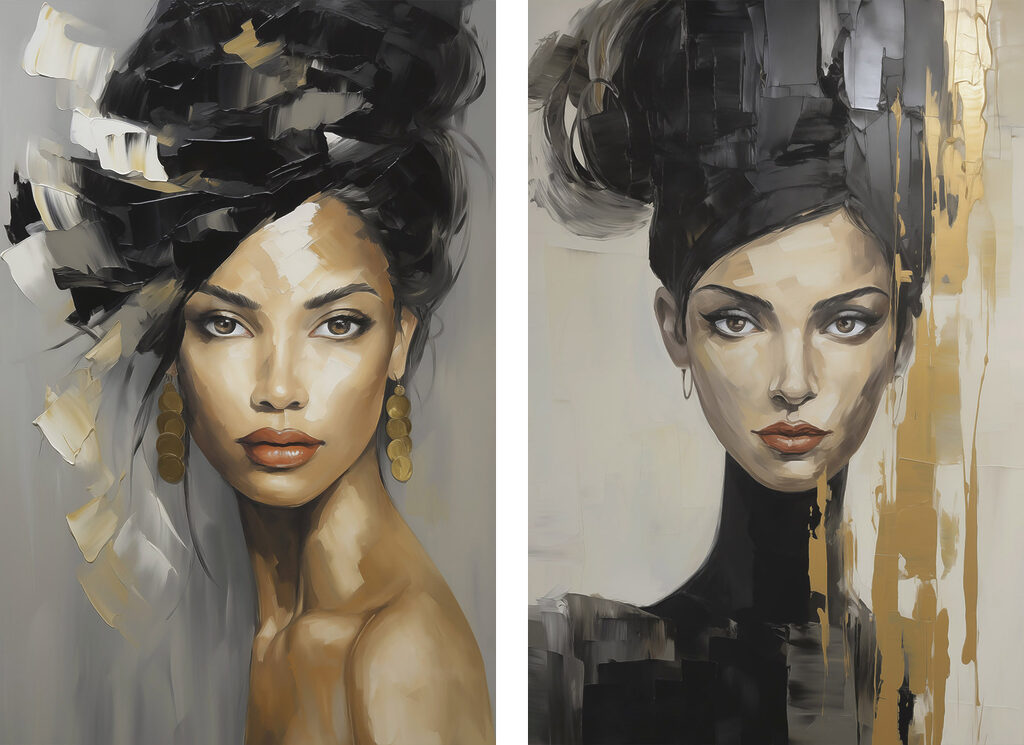Painting of a woman
