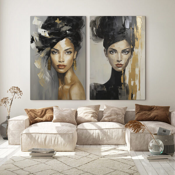 Painting of a woman