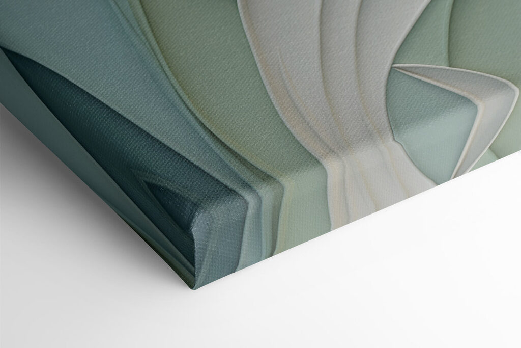 Soft curves in serene colors