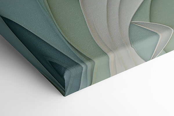Soft curves in serene colors