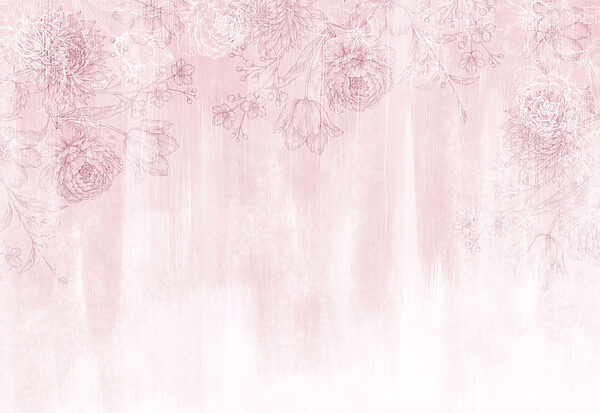 Pink and white floral pattern Pink and white floral pattern