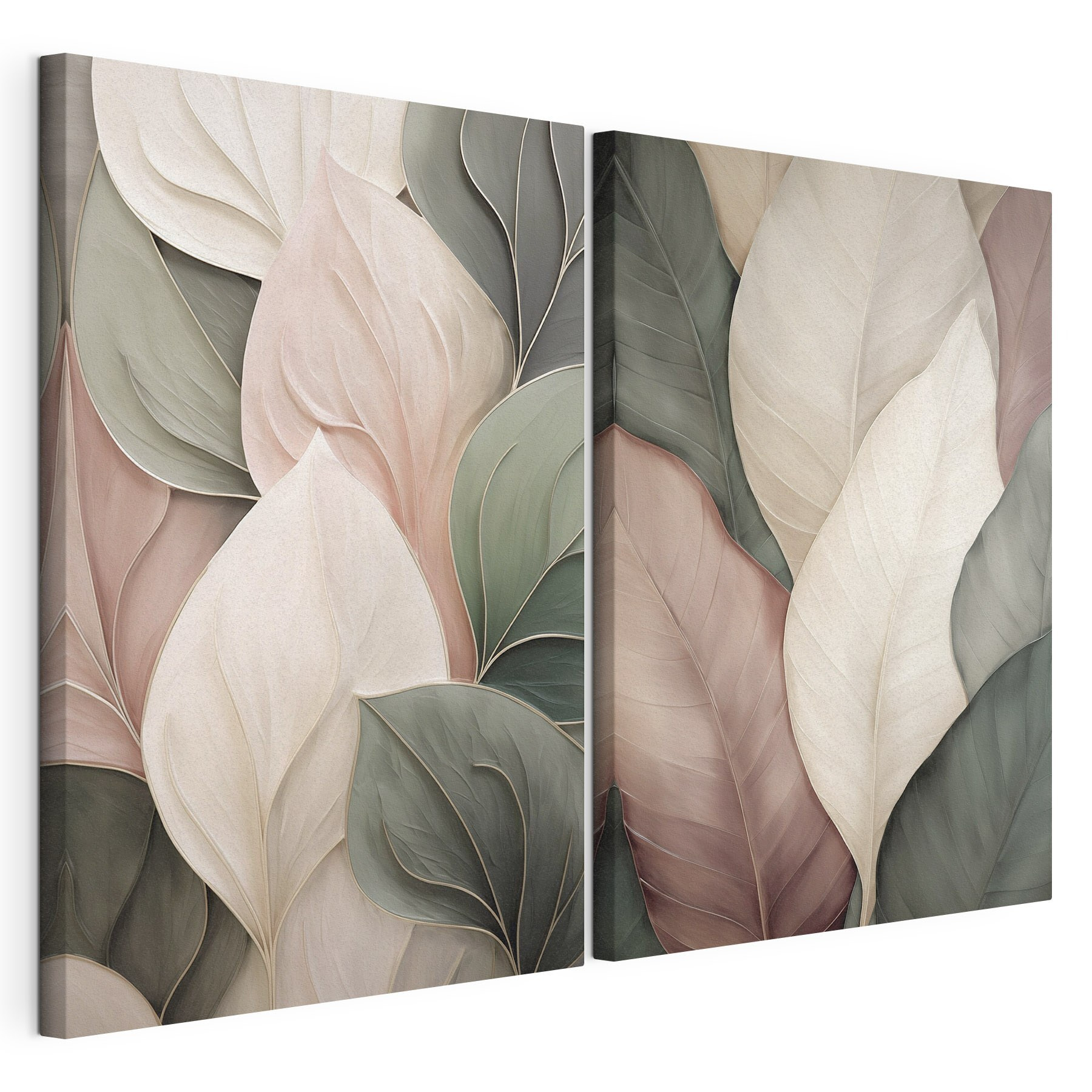 Soft layers of nature's palette