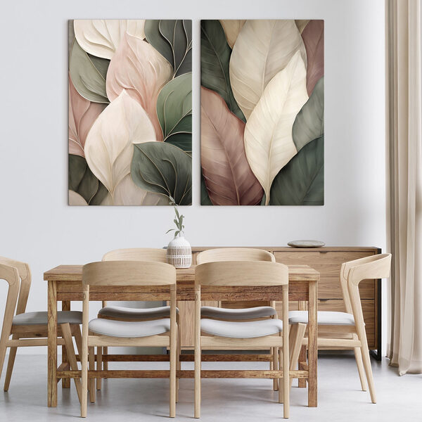 Soft layers of nature's palette