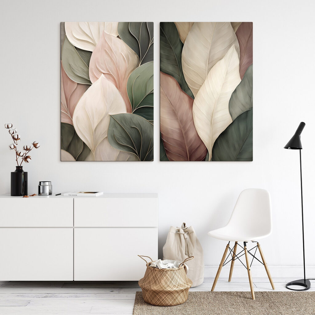 Soft layers of nature's palette