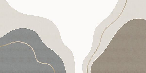 Smooth curves in soft neutral tones