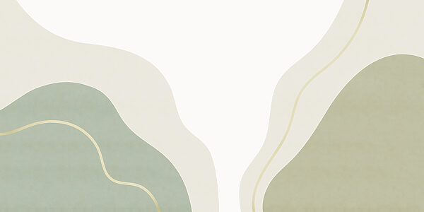 Green and white abstract art Green and white abstract art