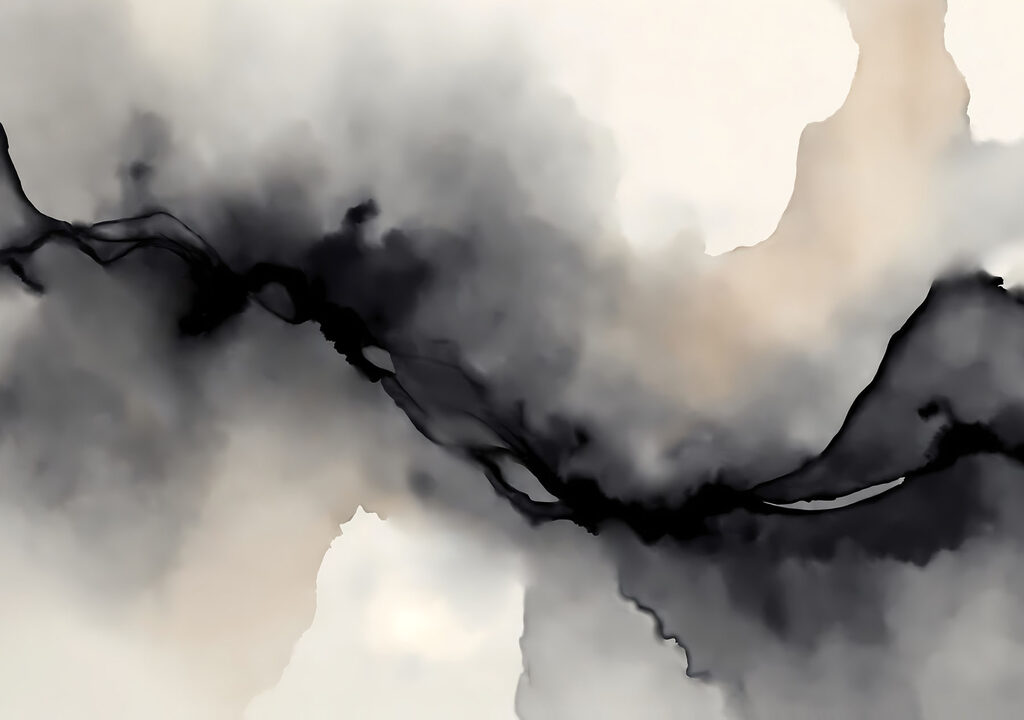 Black and white smoke Black and white smoke