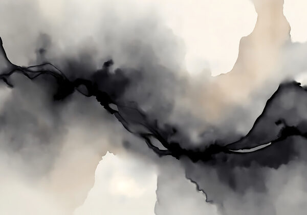 Black and white smoke Black and white smoke
