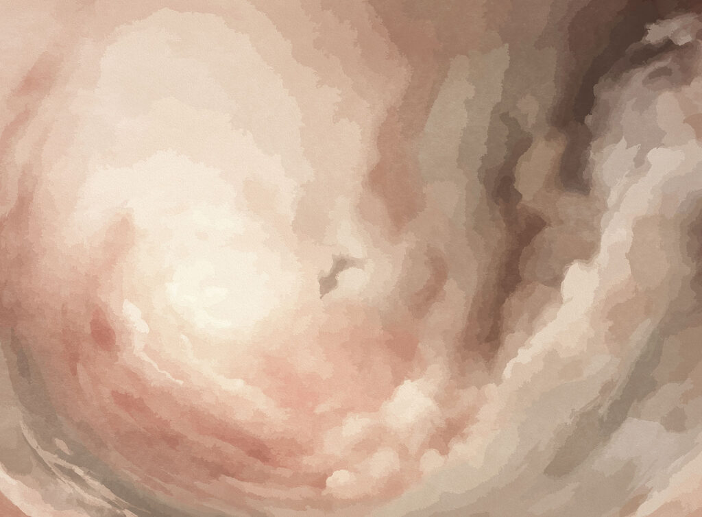 Pink and white clouds Pink and white clouds