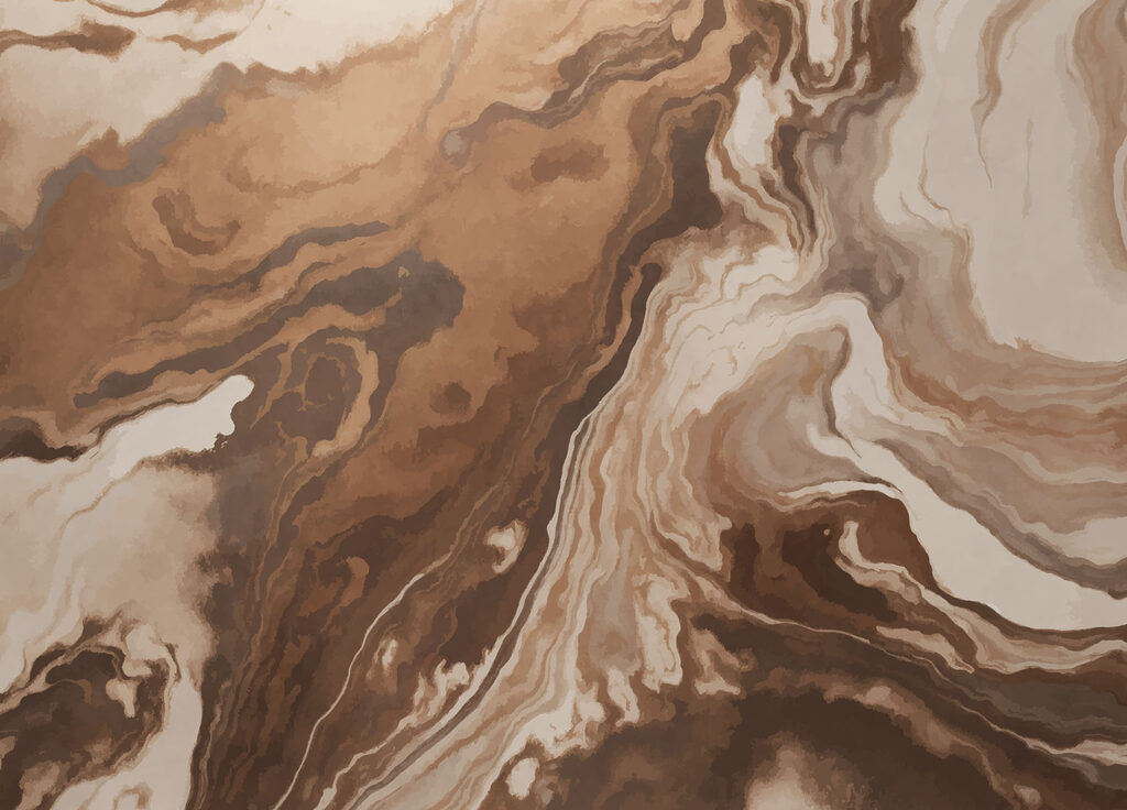 Organic swirls in warm hues Organic swirls in warm hues
