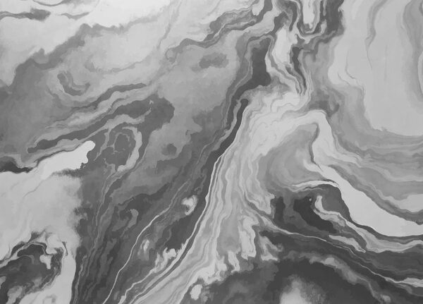 Swirling shades of monochrome beauty