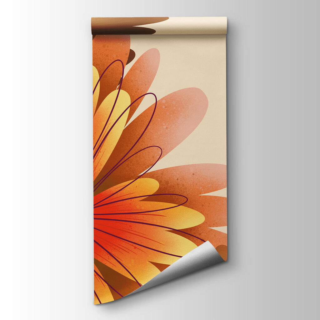 Group of orange flowers