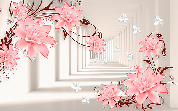 Floral beauty in soft pastel tones Floral beauty in soft pastel tones