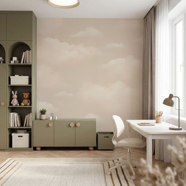 Weiße Wolken am Himmel Weiße Wolken am Himmel