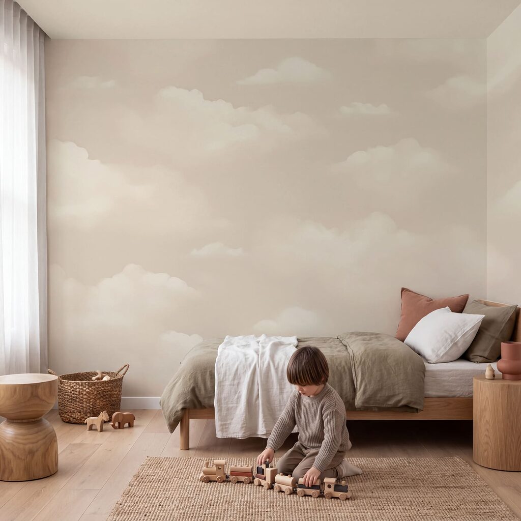 Weiße Wolken am Himmel Weiße Wolken am Himmel