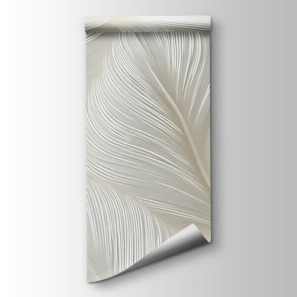 White feather pattern