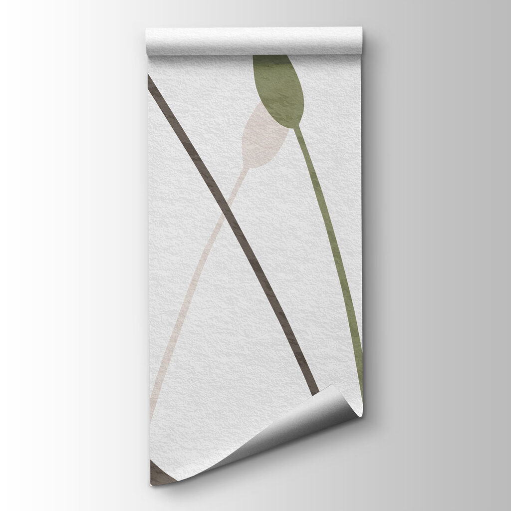 Gentle greens and earthy tones blend Gentle greens and earthy tones blend