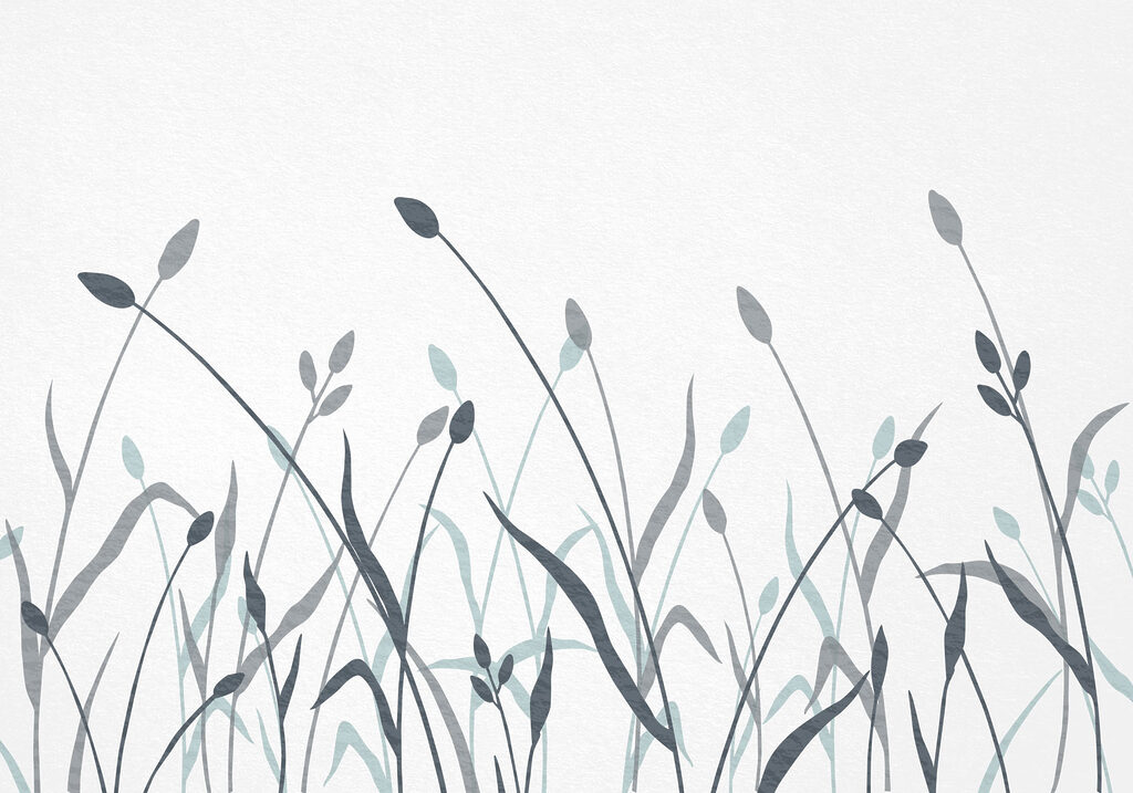 - Elegant greenery in subtle tones - Elegant greenery in subtle tones