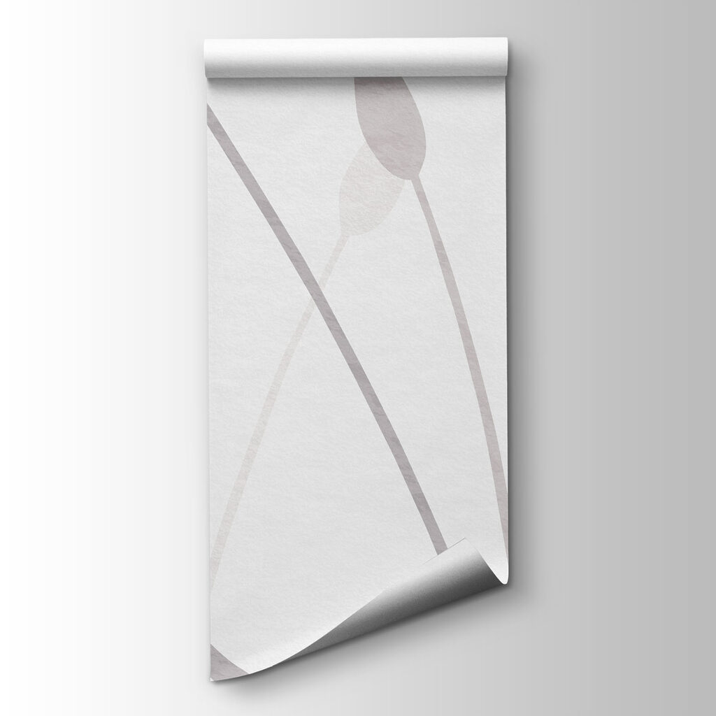 Serene nature-inspired abstract design